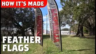 How It's Made: Feather Flags From Start to Finish