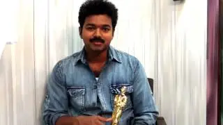 Thalapathy Vijay's Speech | Cine Byte #1 | Screenshot TV