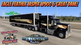 ATS | Jasper's W900 and Great Dane Reefer!