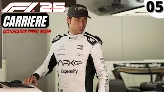 F1 25 &ndash; Carri&egrave;re #05 : QUALIF SPRINT &agrave; MIAMI en POV !💥| APXGP #05