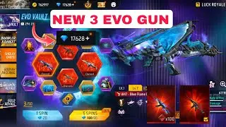 New Evo Vault Event | Free Fire New Evo Gun Skin Event | Evo Vault Event Spin FF New Event