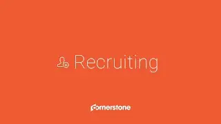 HR Recruiting Software Suite from Cornerstone