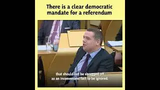 There is a clear democratic mandate for a referendum