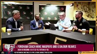 Fordham Field of 68 Interviews - #MediaA10MBB  Day