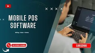 Mobile POS Software | Smart Mobile Billing & Order Management System #possoftware #software #website