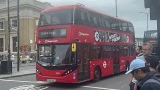 Full Route Visual | Route 388 | Stratford City Bus Station to London Bridge Station | 12524 SN66WRJ