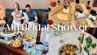 My Bridal Shower & Haul: Bridgerton & Pastel theme + cake tasting