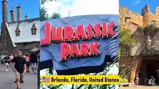 ❄️ Jurassic Park (Universal&rsquo;s Islands of Adventure) | Orlando, Florida Travel Vlog ❄️