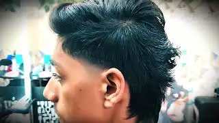 Amansalon //Mens hair cut #trending haircut //#spa //#hair cutting #Aman salon // mullet hair cut //