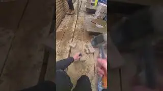 Brick cut FAIL. #construction #fail #cool #funny #broken #fyp #subscribe  #bricklaying #gingerdust