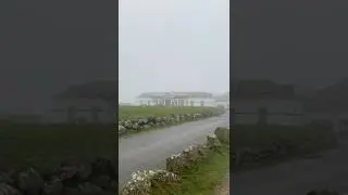 Lands Ends, Cornwall On A Wet, Windy & Misty Winter Day #Shorts