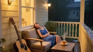 Night Routine Rain Sleep Stream for Bedtime Sleep with Piano Sounds