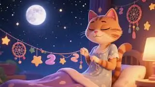 Кошка-мама ловит добычу перед сном | Детские стишки и песенки