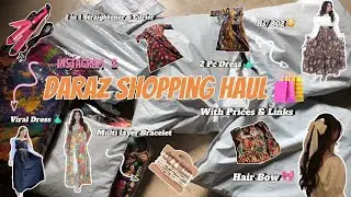 INSTAGRAM & DARAZ SHOPPING HAUL✨🛍️