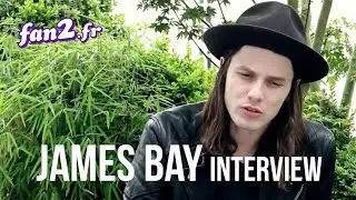 James Bay 'l'interview' | Paris | 2015