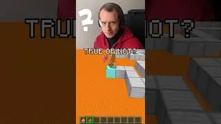 😲 TRUTH OR LIE? 😲  #minecraft  #memes #gaming