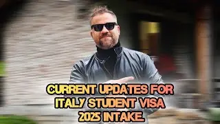 Current Updates for #ItalyStudentVisa 2025 Intake.