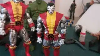 marvel legends Colossus arm swap.