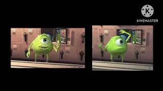 Monsters Inc. Widescreen Vs. Fullscreen