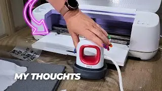 Cricut Maker - Smart Cutting Machine with Mini Heat Press and Iron on Transfer