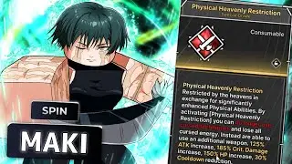 I Survived as 0.5% MAKI ZENIN in Jujustu Zero Roblox!