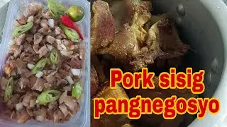 PORK SISIG QUICK AND EASY PANGNEGOSYO/PINOY RECIPE/KABAYAN KITCHEN'S CHANNEL