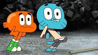 The Amazing World of Gumball - Dino Donkey Dash [Cartoon Network Games]