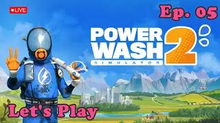 With All the Construction, Someone Has To Clean The Cement Mixer!| PowerWash Simulator 2 | Ep. 05