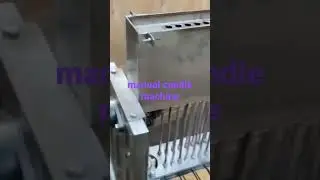 manual candle machine