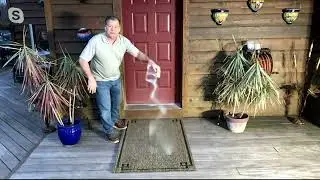 Grassworx 3' x 5' Outdoor Dirt Trapping Astroturf Mat on QVC