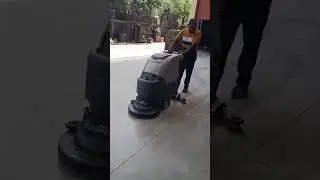 Walk behind Scrubber drier machine| #eurotech #9711224044 #floor