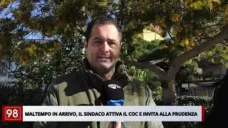 MALTEMPO IN ARRIVO, IL SINDACO ATTIVA IL COC E INVITA ALLA PRUDENZA