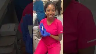 Carving a tooth using a soap bar🦷