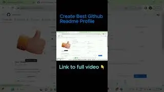 Create Best Github Readme Profile