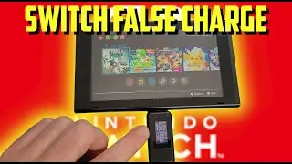 Nintendo Switch shows a charge but actually is not charging?