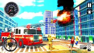 Emergency Fire Truck Rescue Truck Driving Simulator | Android GamePlay | BAMG Games