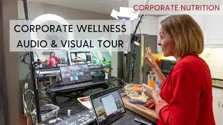 Audio & Visual Tour for Virtual Corporate Wellness Events by a Corporate Nutritionist