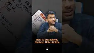 How to Buy Railway Platform Ticket Online | #TutorialTuesdays Ep. 16