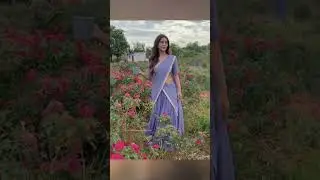 actress nabha natesh enjoying at location latest video| #shortvideo #youtubeshorts