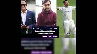 Mark Waugh Predicts the Next Great Test Batsman in International Cricket 🏆💥#YashasviJaiswal #Ashes