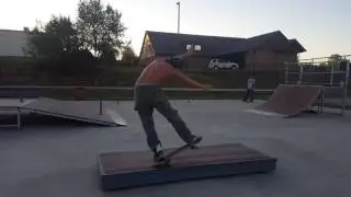 At The New Skatepark.