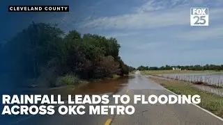 Heavy rainfall leads to significant flooding across the OKC metro, stranding vehicles