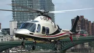 BATTERSEA HELIPORT/LONDON 27-6-2025 PART 1 - INC AW109 X2 H125 AS355 AW139 .
