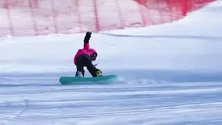 I was dazzled by the cool atmosphere of my son skiing#Skiing kid brother#100 Ways to Enjoy