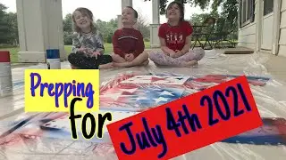 Grabbers&rsquo; 4th of July 2021 *family prep, craft, and decorate