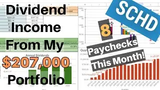 SCHD Dividend Payment | How Much Money My Dividend Portfolio Made In September 2023!