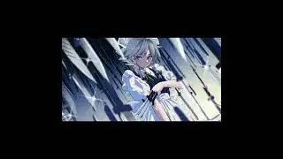 Sakuya's Theme - Flowering Night Remix #shorts #shortvideo #touhou #remix