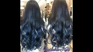 Deep Denim Blue OMBRE by Yahaira Kolb