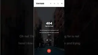 TINYBAR MOBILE | MOBILE TEMPLATE