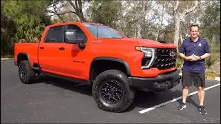 Является ли Chevy Silverado HD ZR2 Bison 2024 года ЛУЧШИМ грузовиком, чем Ford F-250 Tremor?